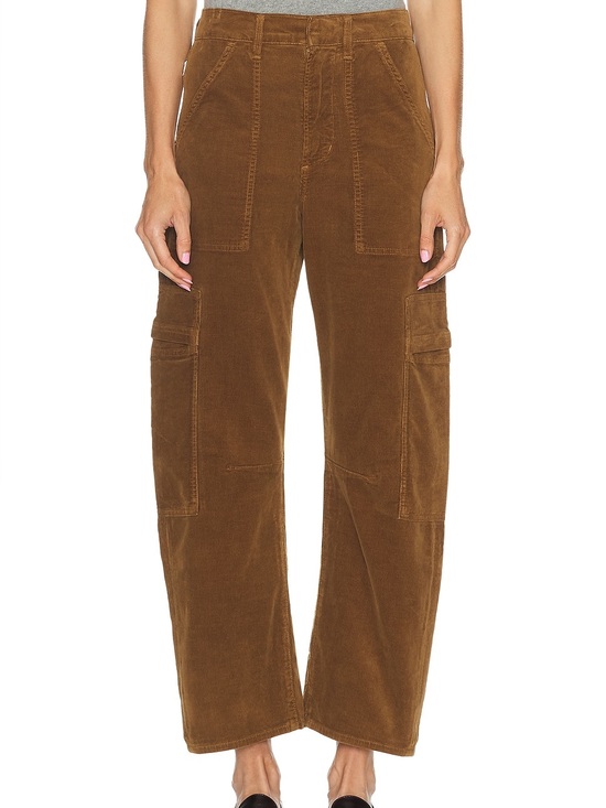 Citizens Of Humanity Pants - $268 NWOT Citizens Of Humanity “Marcelle” Cargo Pants in Brown Corduroy Sz 27